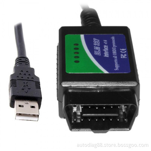 V2.1 ELM327 Diagnostic Tool ELM 327 USB Scanner,OBD2/OBDII Car Diagnostic Device